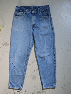Vintage 550 Blue Levi's Men's Size 33 X 30 Black Label Care Instructions